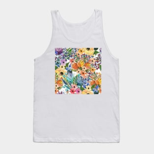 Among Flower Watercolor Tank Top